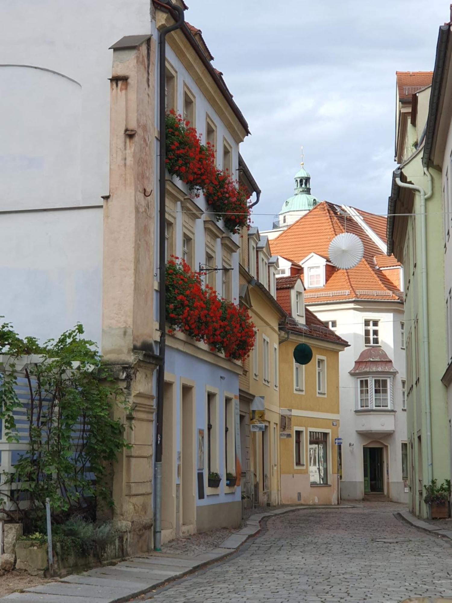 Ferienwohnung Ines Wolf In Der Meissner Innenstadt Meissen Bagian luar foto